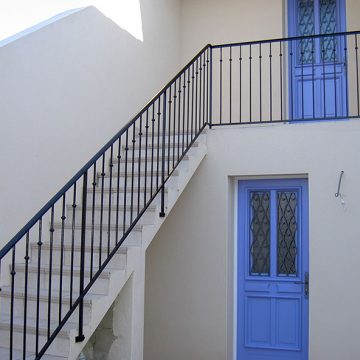 Rampe escalier terrasse