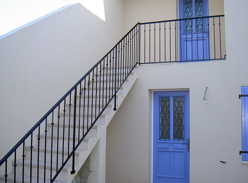 Rampe escalier terrasse